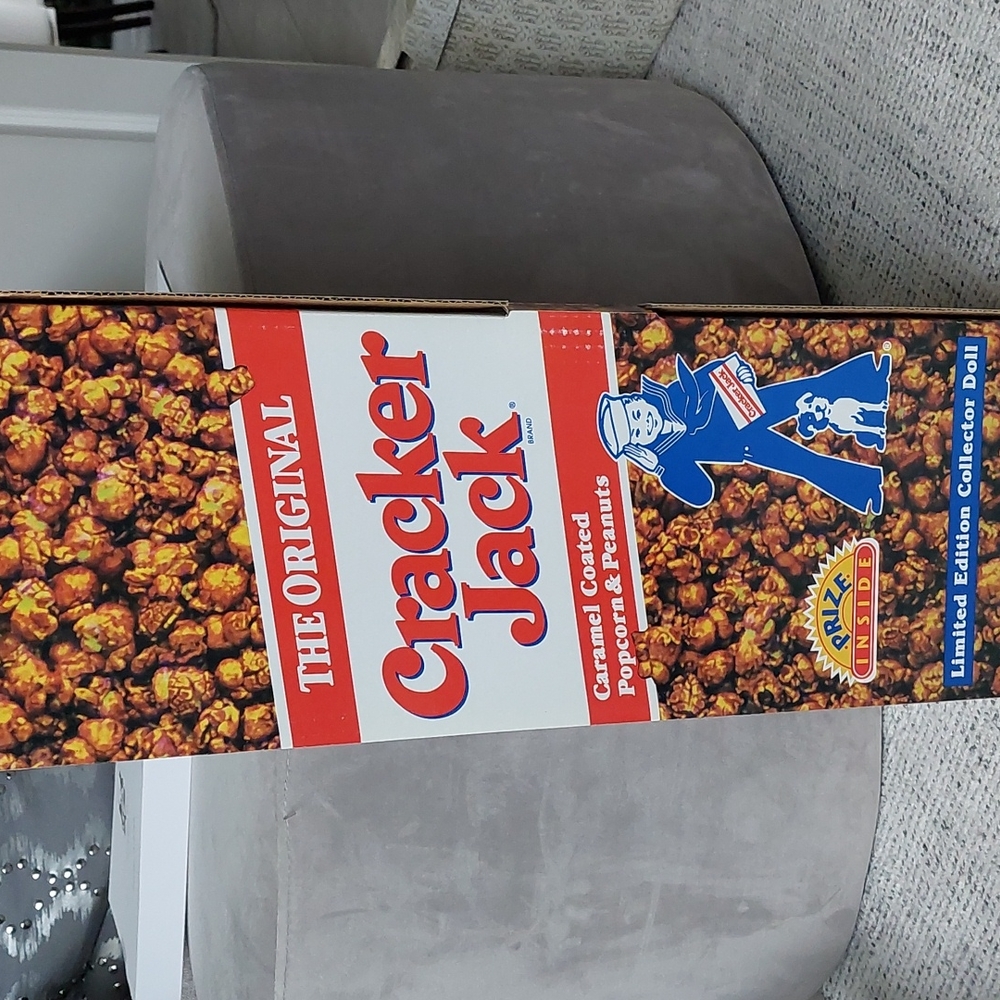 Vintage 1996 cracker Jack and bingo 100th anniversary 16" doll